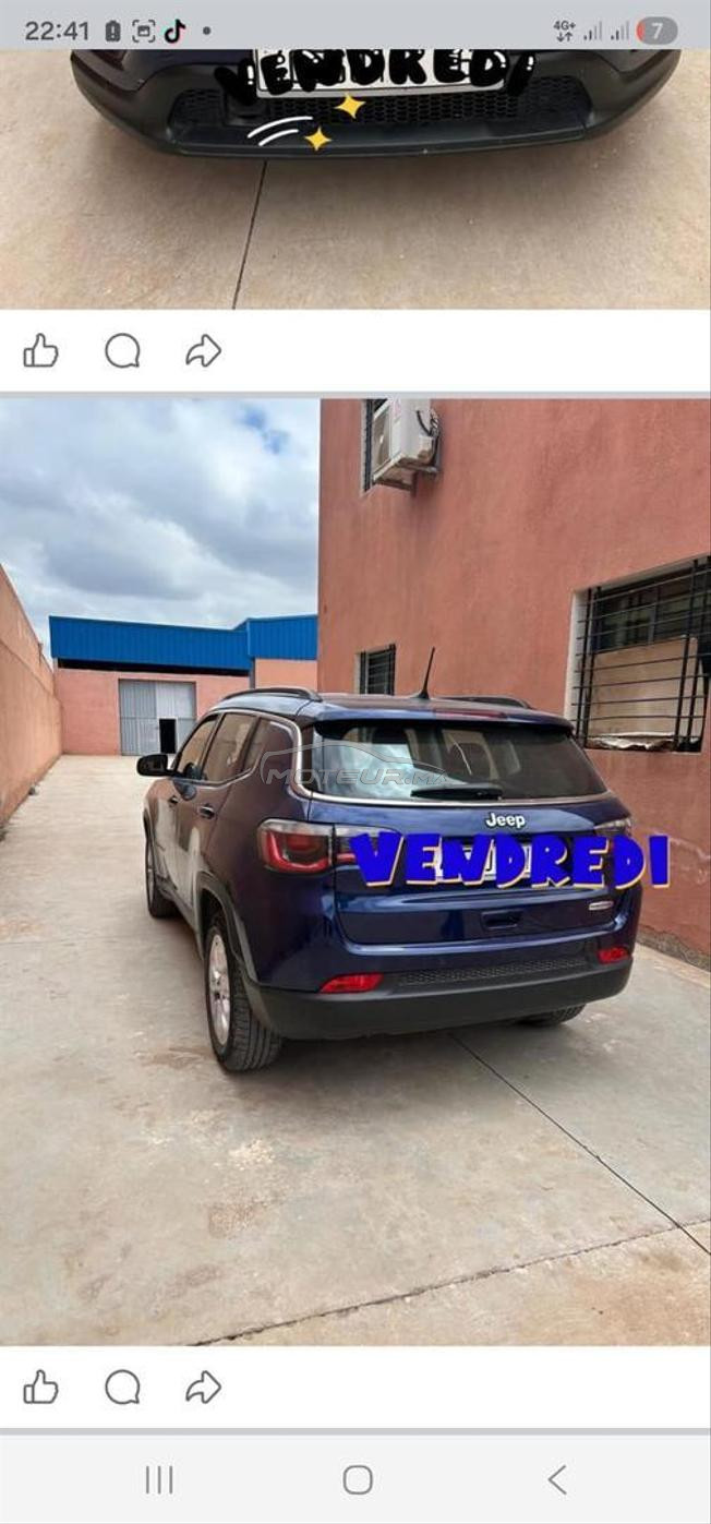 Jeep Compass Diesel Manuelle 2021 à Béni Mellal