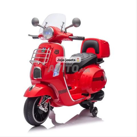Moto Vespa Classique Électrique 12V - 2