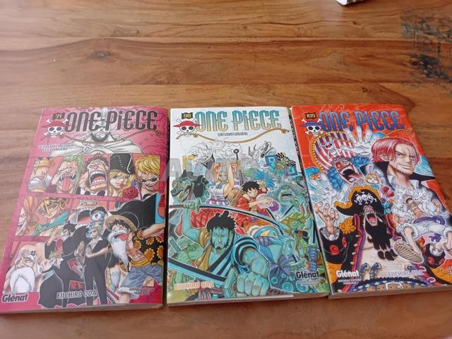 3 tomes de One Piece