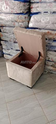 Pouf coffre de rangement neuf