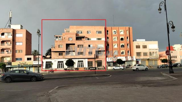 عمارة R 4 تجارية واجهتين شارع مولاي عبد الله