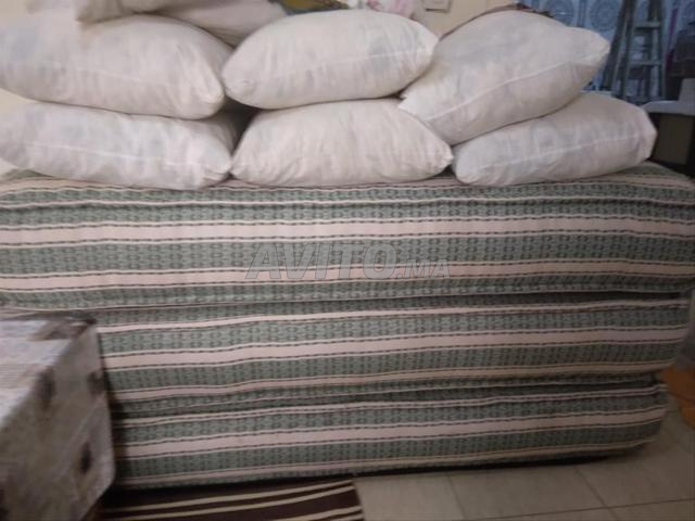 5 coussins 18 remplis de coton - 2