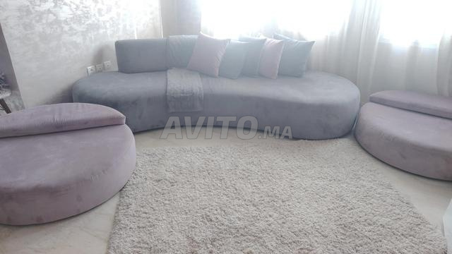 Canapé banane 3m