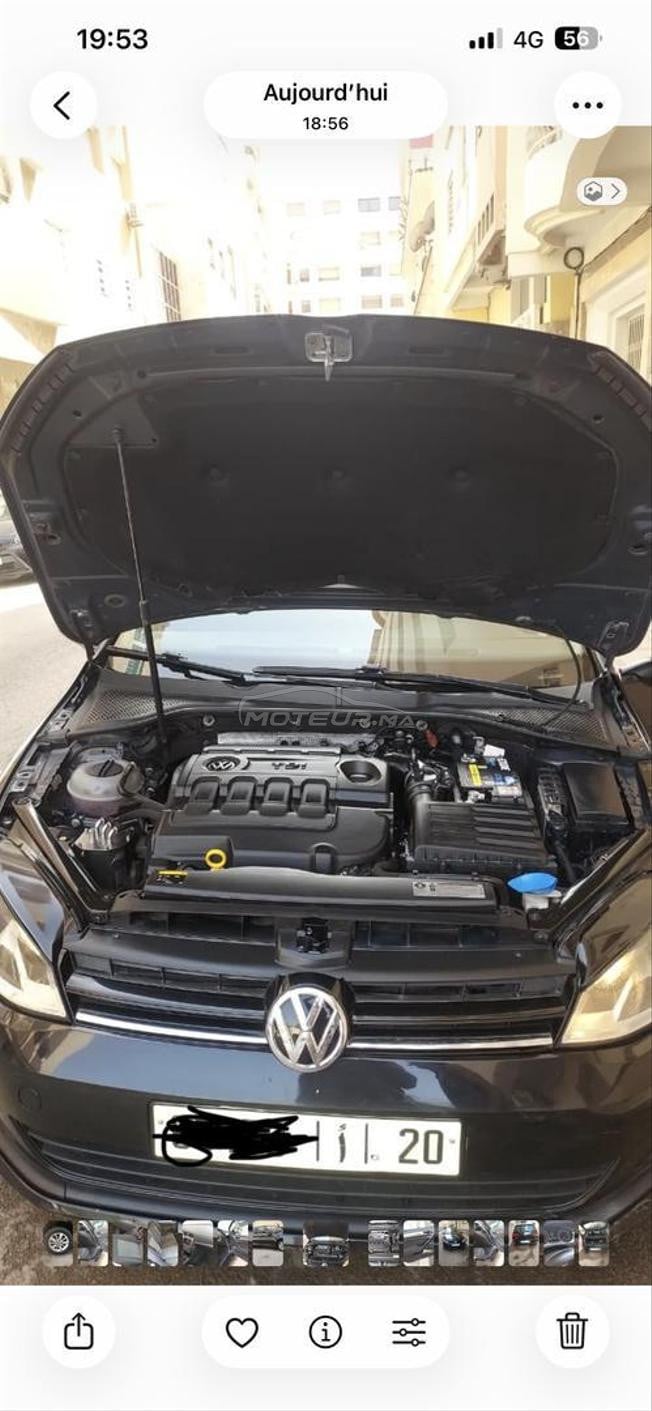 Volkswagen Golf 7 Diesel Automatique 2017 à Meknès