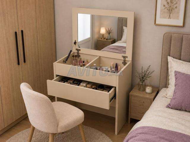 Meuble à maquillage MDF - 2