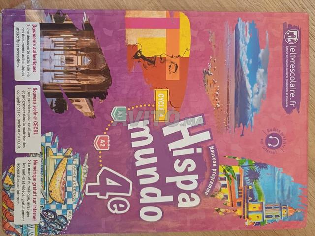 Manuel d'espagnol Hispa mundo 4ème