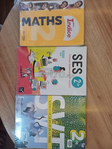 Lot de manuels scolaires 2de