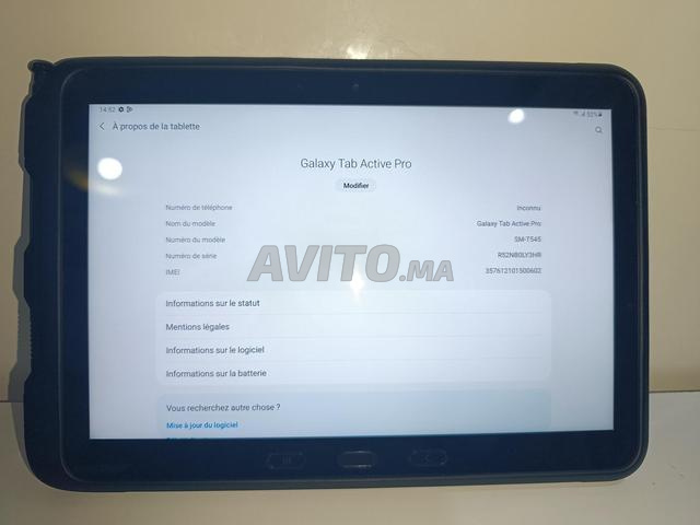 Tablette Samsung Galaxy Tab Active Pro - 2