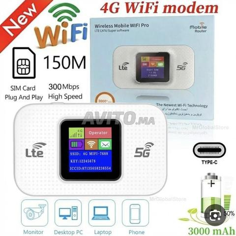 Modem WiFi 4G LTE 5G Routeur sans fil MF688 - 2