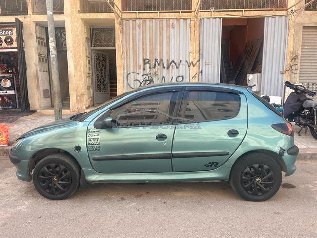 Peugeot 206 Essence Manuelle 2002 à Mohammedia