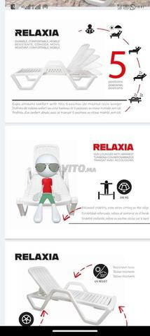Transats de piscine supportant 200 kg - 2