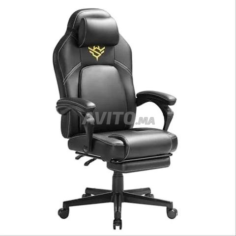 Chaise Gaming SONGMICS OBG072B01 Ergonomique Noire - 2