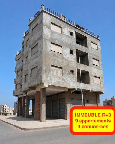 Immeuble R3 en l'état, 2 façades, Sidi Moussa Salé