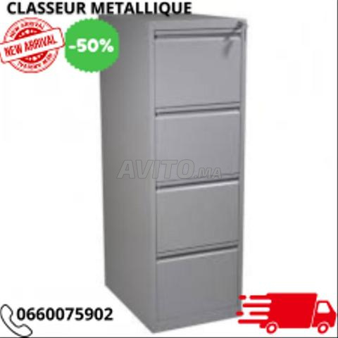 Classeur de Rangement pour Dossiers Suspendus