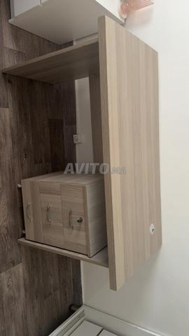 Bureau avec meuble de rangement - 2