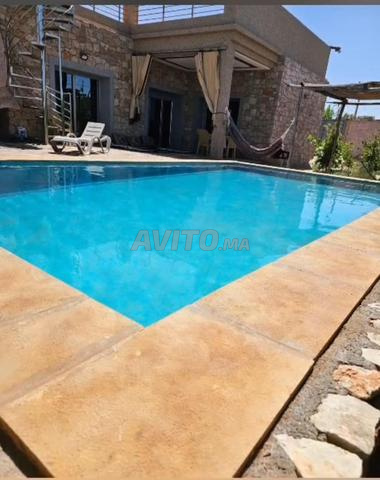 Villa avec piscine à louer