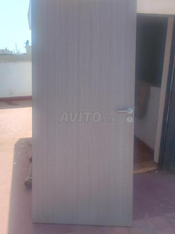 Porte MDF El Abbar 2.04 sur 0.93 avec cadre