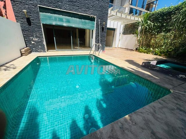 VILLA EN BANDE À LOUER – PALMERAIE VILLE VERTE