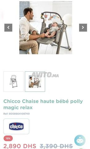 Chicco Chaise haute bébé polly magic relax