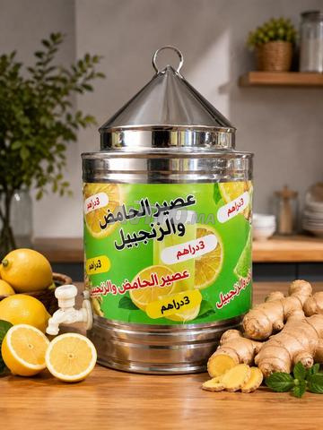 وعاء ستانلس ستيل 10 لتر مع صنبور - 2