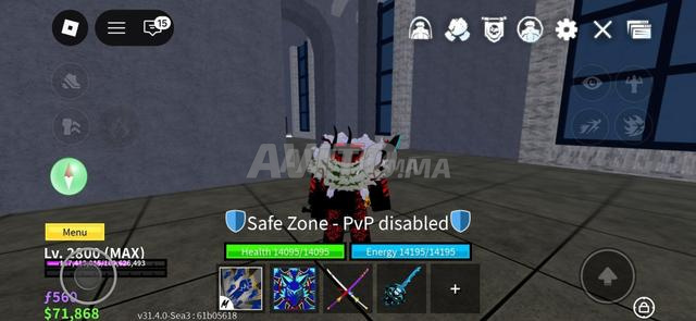 Compte Blox Fruit - 2