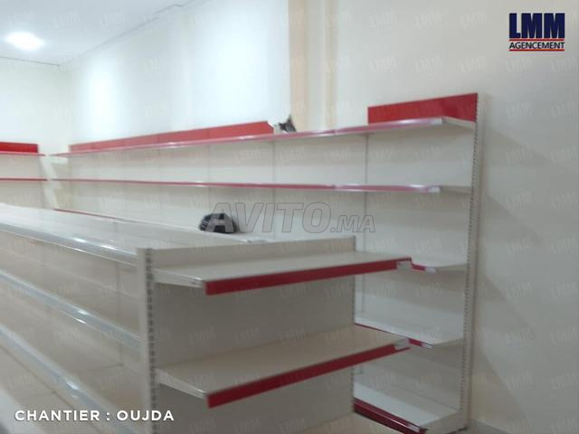 Rayonnage murale creme TA - 2