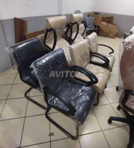 Fabrication chaise visiteur en tissu prix d'usine - 2