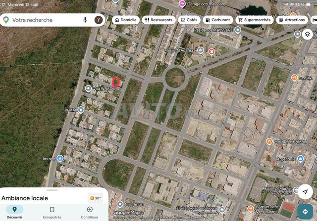 Terrain villa 300 m² – Mayssane Bouskoura