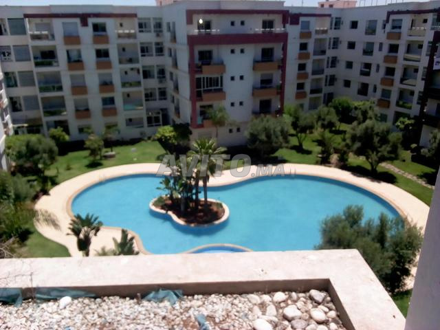 Appartement à louer vide 3 chambres centre 7500 DH - 2