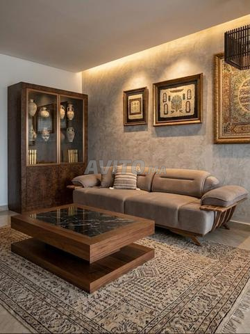 كنبة بانورامية قابلة للتحويل بتصميم فاخر جديدة - 2
