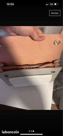 Sac bandoulière color-block