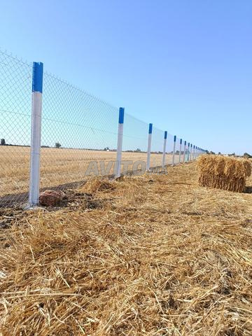 Panneaux de grillage rigide verts