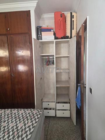 Armoire / Dressing enfant 2 portes en bois massif - 2