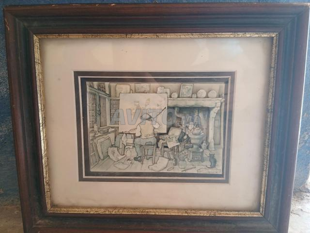 Tableau Anton Pieck - An Artist at Work - 2