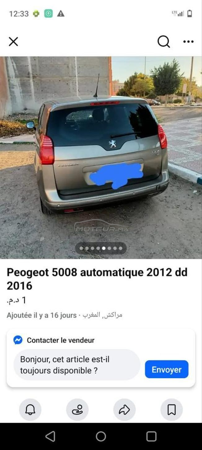 Peugeot 5008 Diesel Automatique 2014 à Marrakech