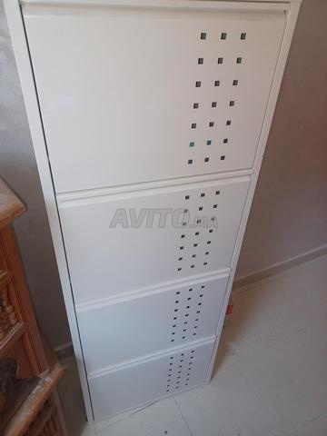 Meuble à chaussures 👟 en métal - 2