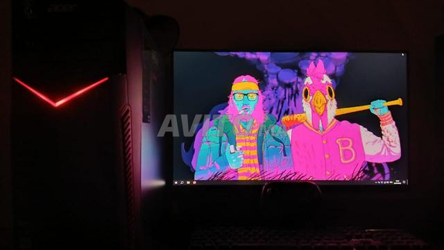 حاسوب ألعاب RX6600 شاشة 1080p يد تحكم GameSir G102 - 2