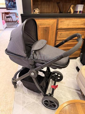 عربة أطفال بحالة ممتازة 3 في 1 - 2