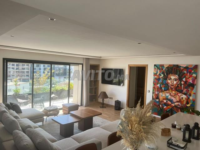 Penthouse 2ch meublé en location - 2
