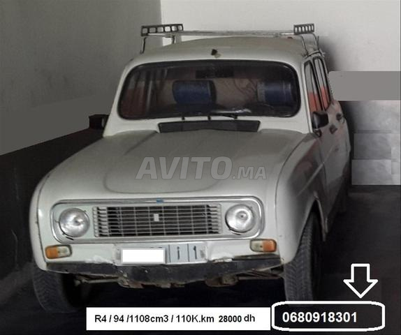 Renault R4 4L Essence Manuelle 1994