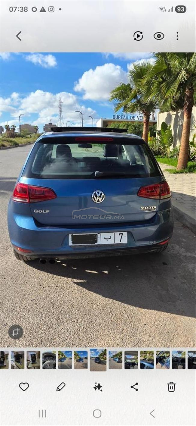 golf 7 diesel bon état