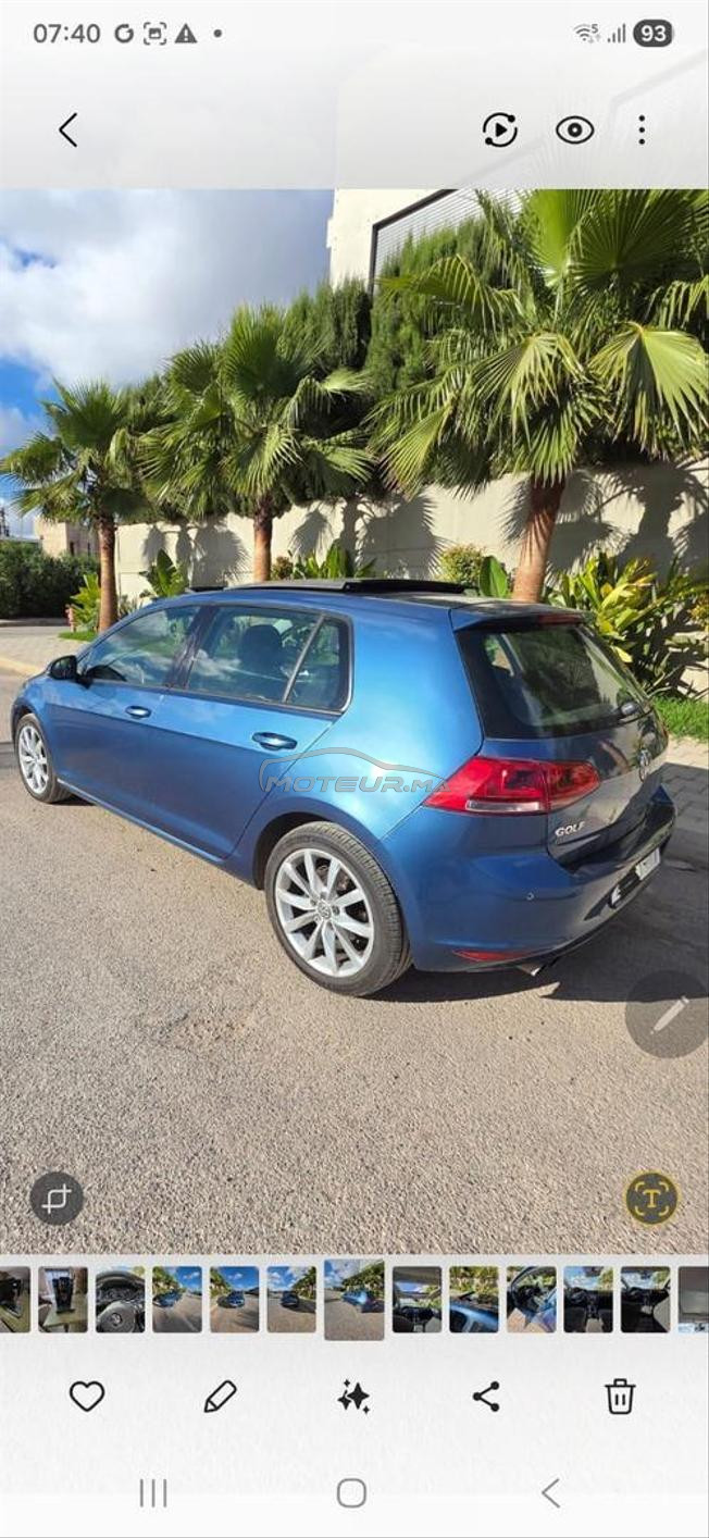 golf 7 diesel bon état