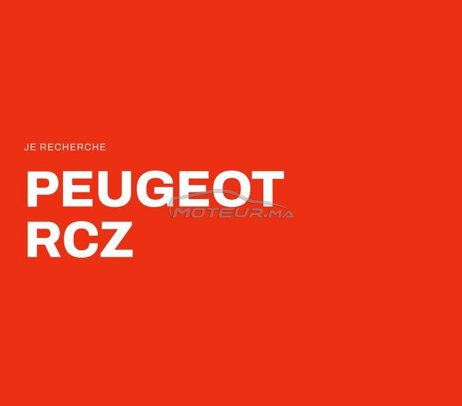 je cherche une Peugeot RCZ