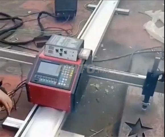 آلة CNC بلازما مع طاولة وجهاز بلازما 63 أمبير - 2