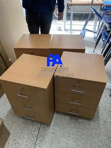 Vente Caisson Mobile en Bois & métal pour Bureau - 2