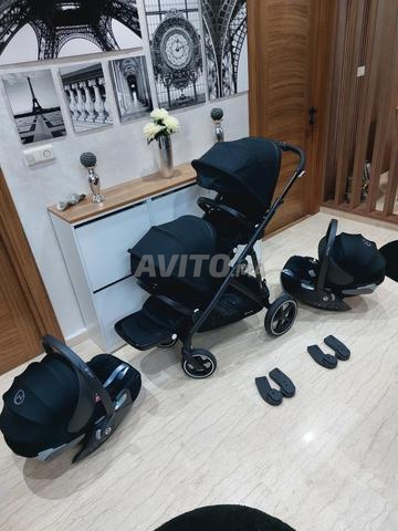 حزمة Cybex Gazelle S مع مقاعد السيارة Cybex Cloud Z2