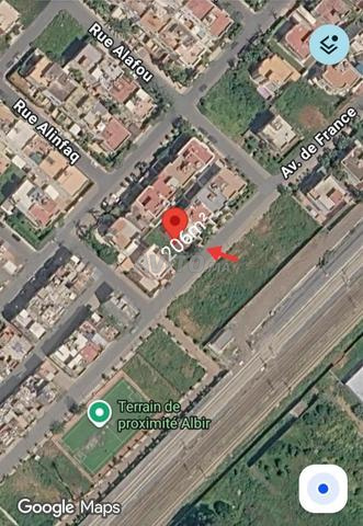 Terrain villa 206m² EST en vente à Temara wifak