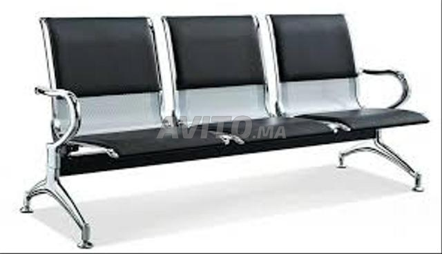 Canapé d'accueil
Banquette inox 4 places
Chaise d'accueil