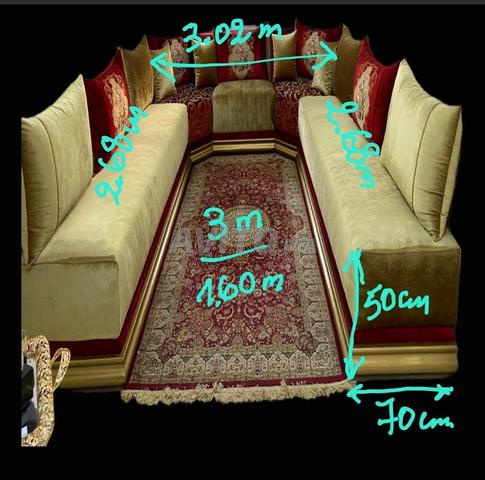 Salon marocain traditionnel complet - 2