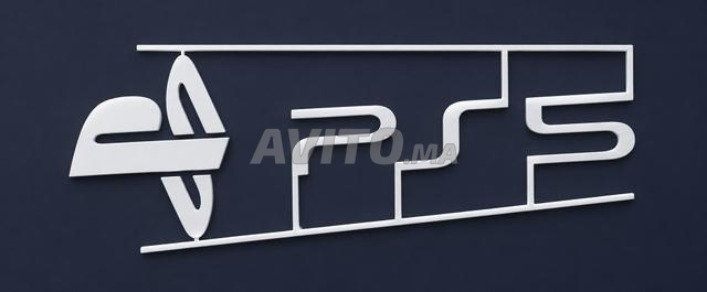 Cadre/cache avant PS5 avec logo - 2